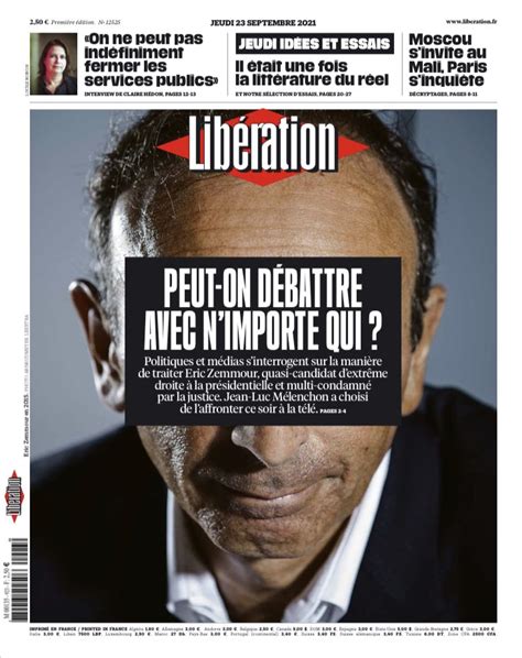 sakla2.libe|libération la une aujourd'hui.